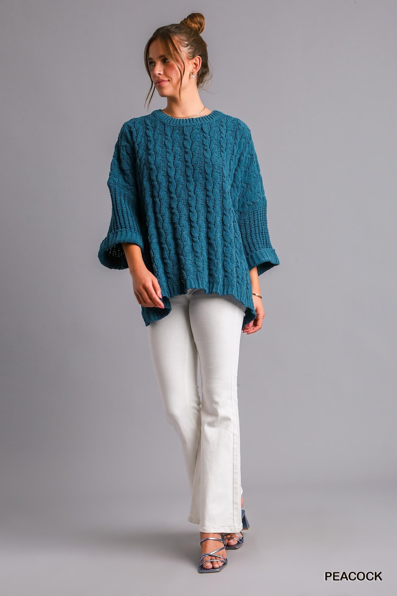 Umgee chenille sweater hot sale