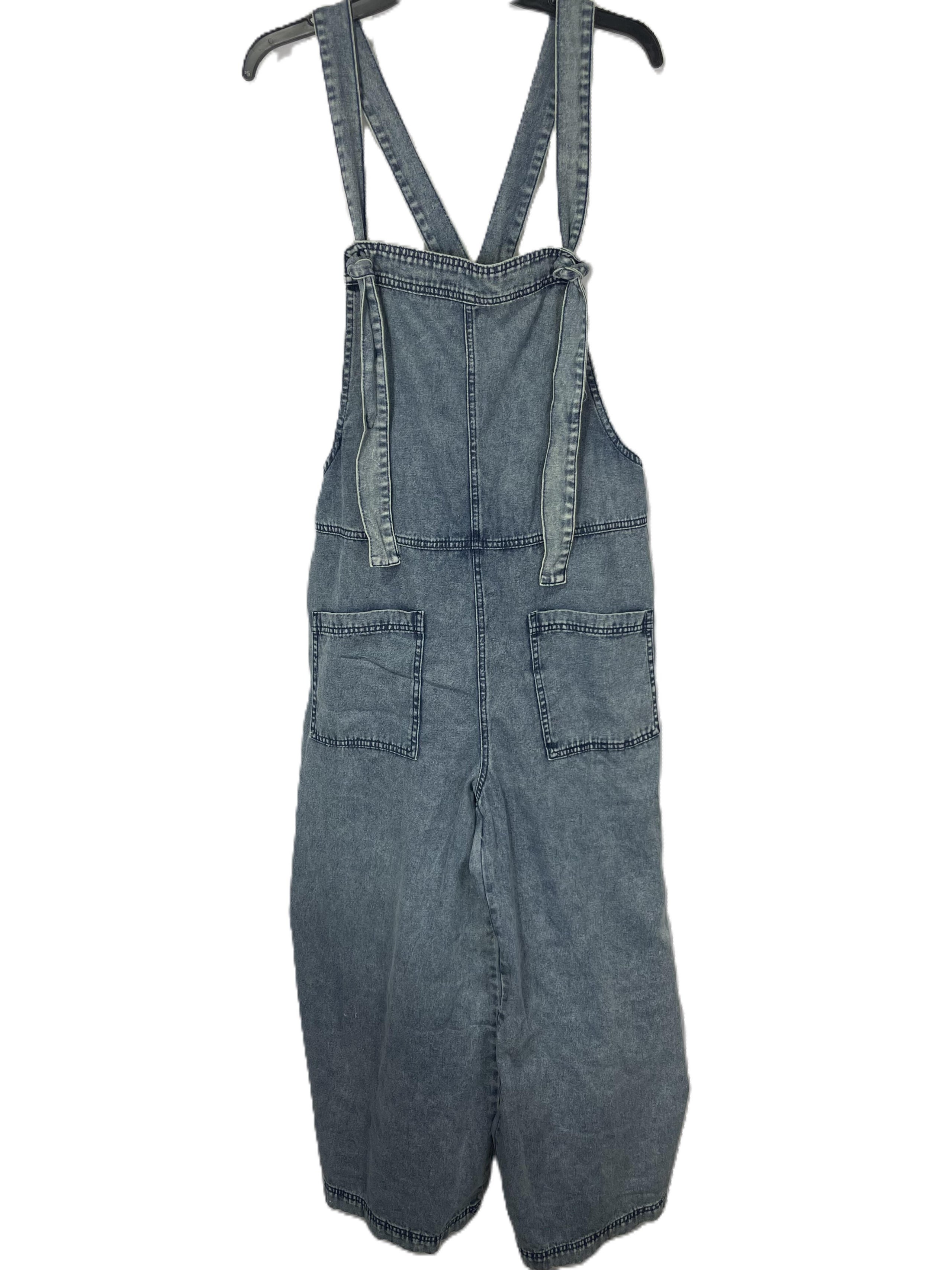 Easel Plus Washed Denim Overalls EB90040X Wilson Company Store Jasper