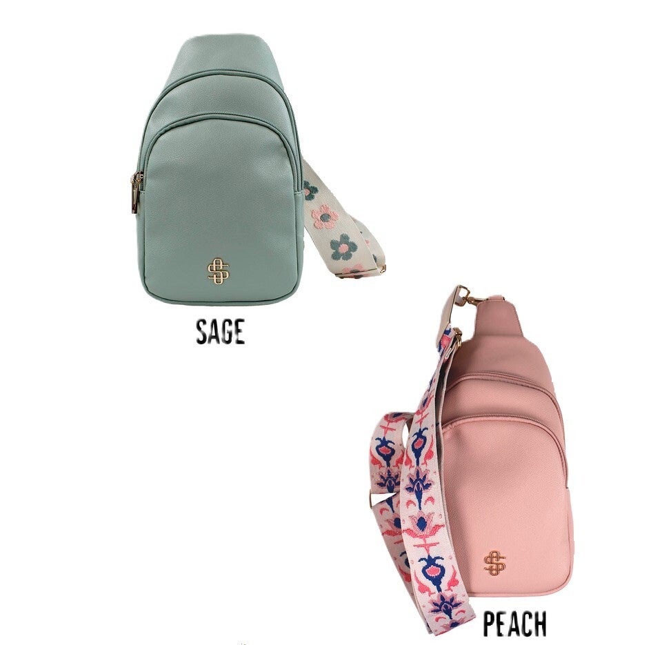 Simply southern sling bag top